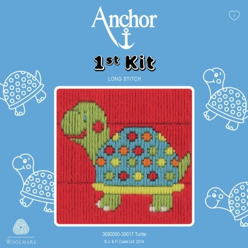 Anchor - 1st Long Stitch Kit - Turtle 1