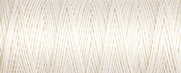 Gutermann - Linen Thread 50m - White 2