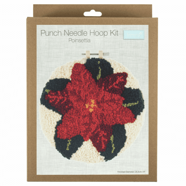 Trimits - Punch Needle Kit - Poinsettia 2