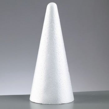 Polystyrene Cone - 70 x 120mm 1