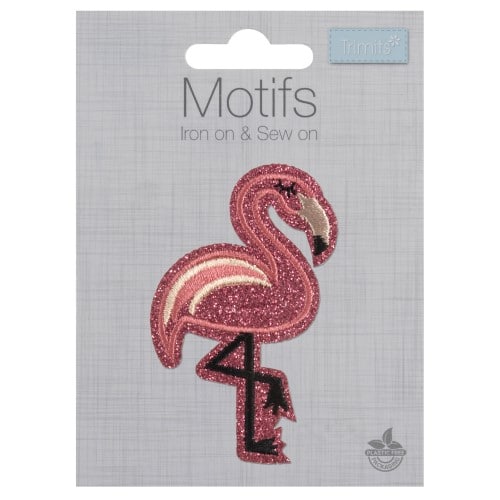 Trimits - Motifs - Glitter Flamingo 1