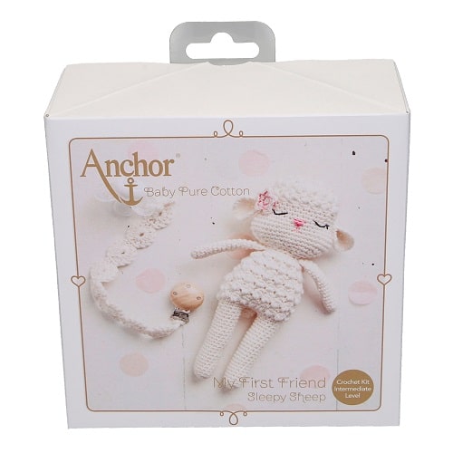 Anchor - Crochet Kit - Amigurumi Baby's Sheep 3