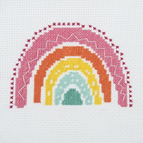 Trimits - Stitch Your Own Cross Stitch Kit - Rainbow 3