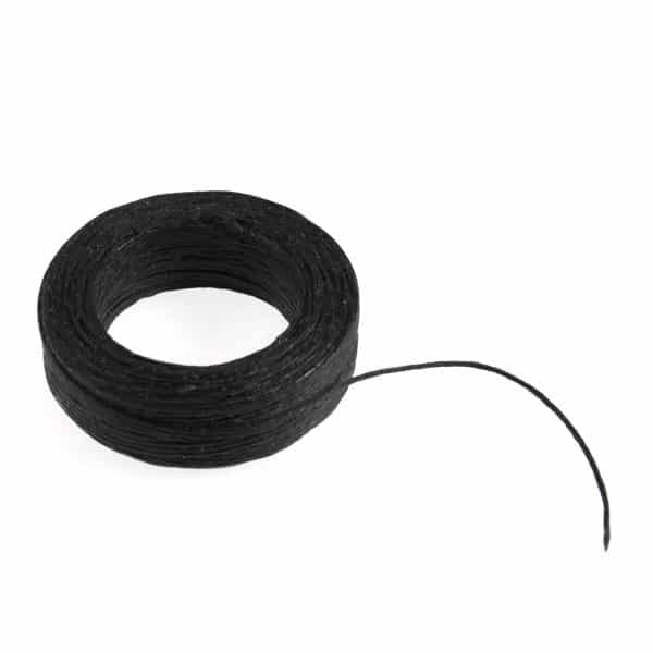 Trimits - Waxed Linen Thread - Black - 22m 1