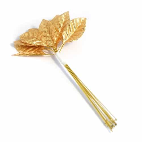 Occasions - Rose Leaves Metallic Gold 1